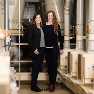 Jeannine Lehmann und Fiona Weber-Lehmann